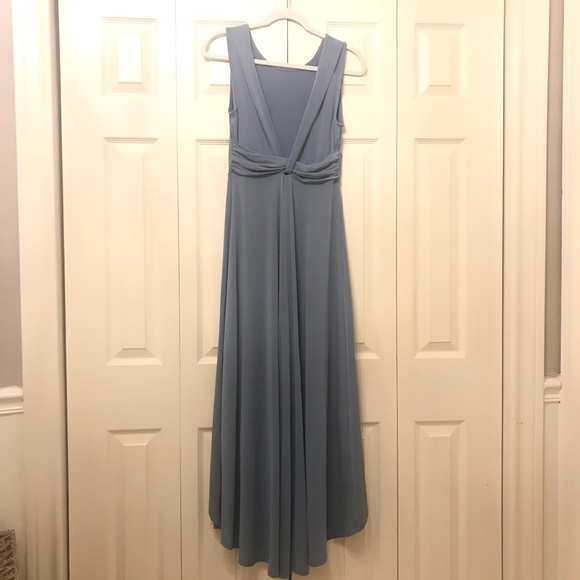 BCBG High-Low Twist Open-Back Dress - Picture 3 of 6